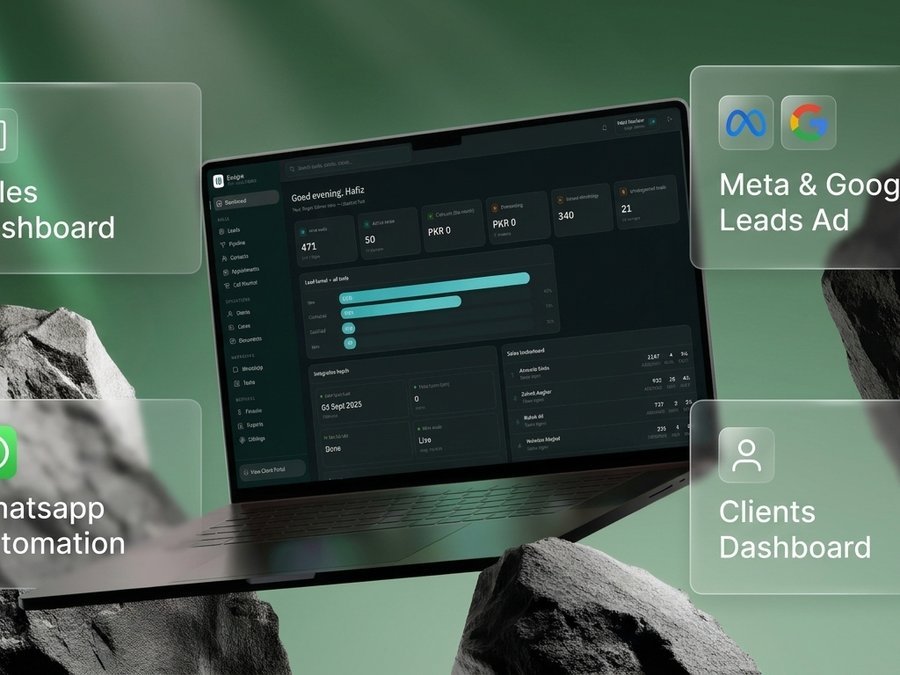 Emigre Law Chambers CRM dashboard